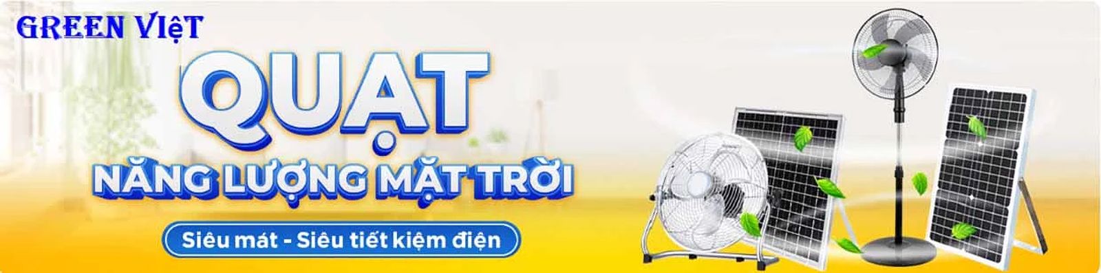 Quạt năng lượng mặt trời